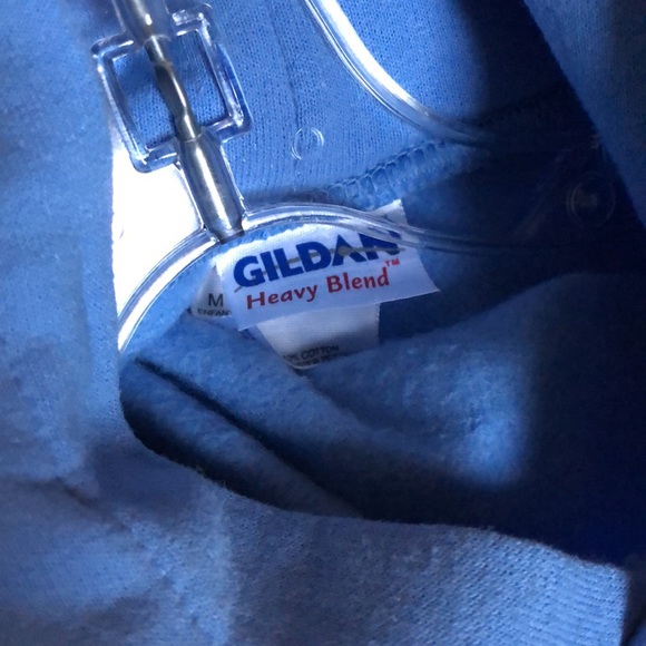 Tilghman Island MD Kids Medium Blue Fish Hoodie Chesapeake Bay Critters EUC - Picture 5 of 9